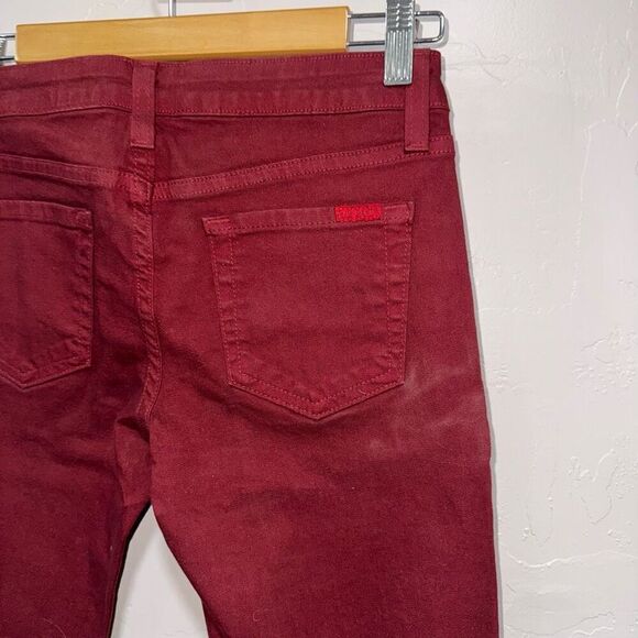 NEW GJG Denin Maroon Skinny Jeans Size 5 - Picture 7 of 8